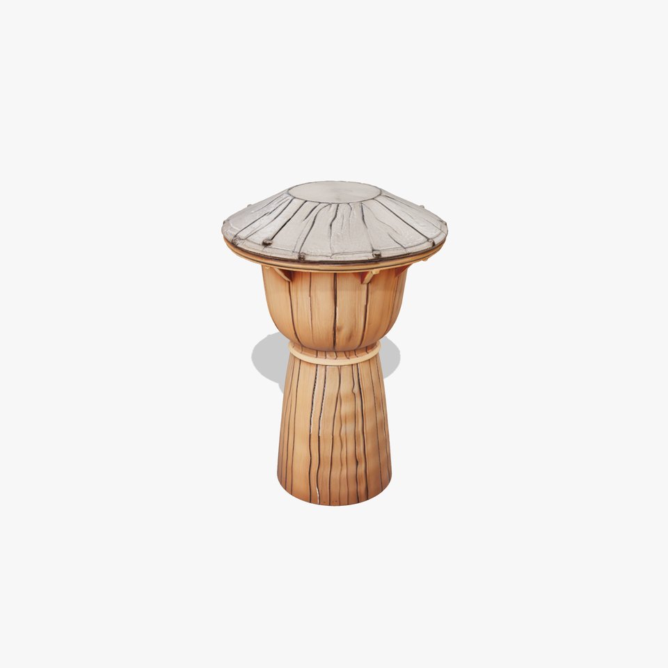 Wooden Watchtower Model Pack with Realistic Textures